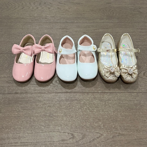 Other - 3 Pairs Toddler Dress Shoes